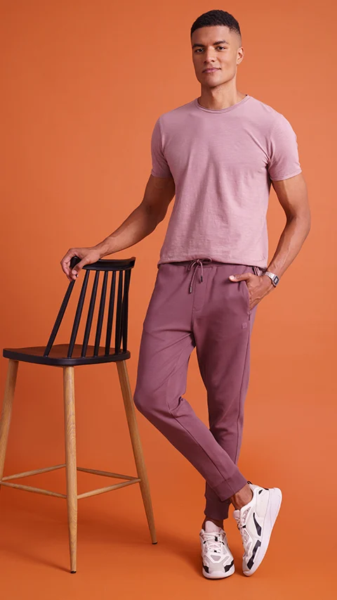 Constant 500 Day Joggers   Shadow Maroon