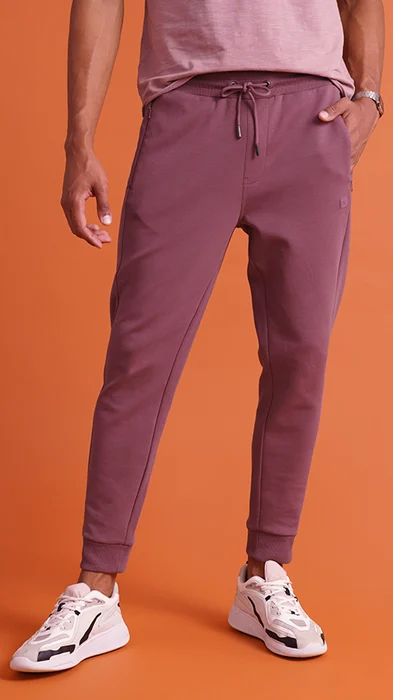 Constant 500 Day Joggers   Shadow Maroon