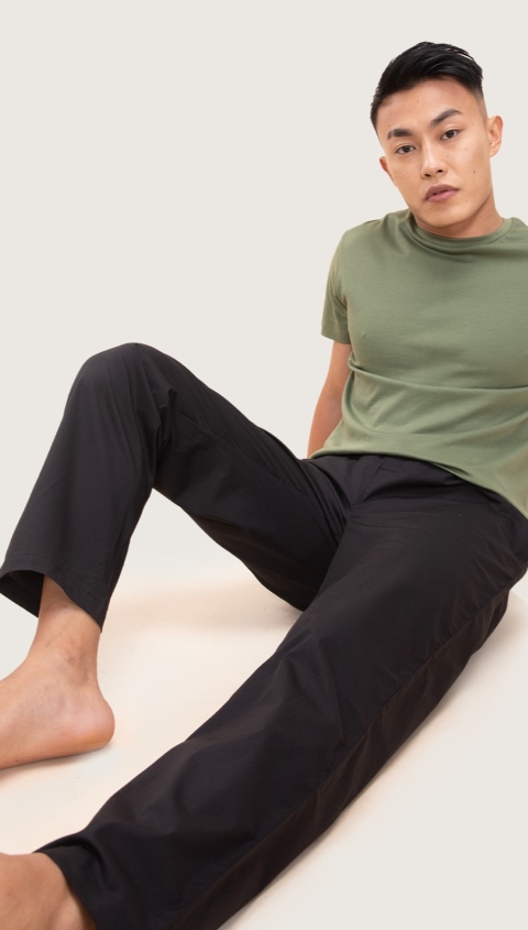 Buy Ketch Jet Black Slim Fit Chinos Trouser for Men Online at Rs.556 - Ketch