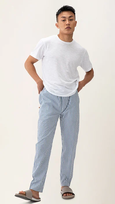 The Stretch Pyjama Pants Siesta Stripes