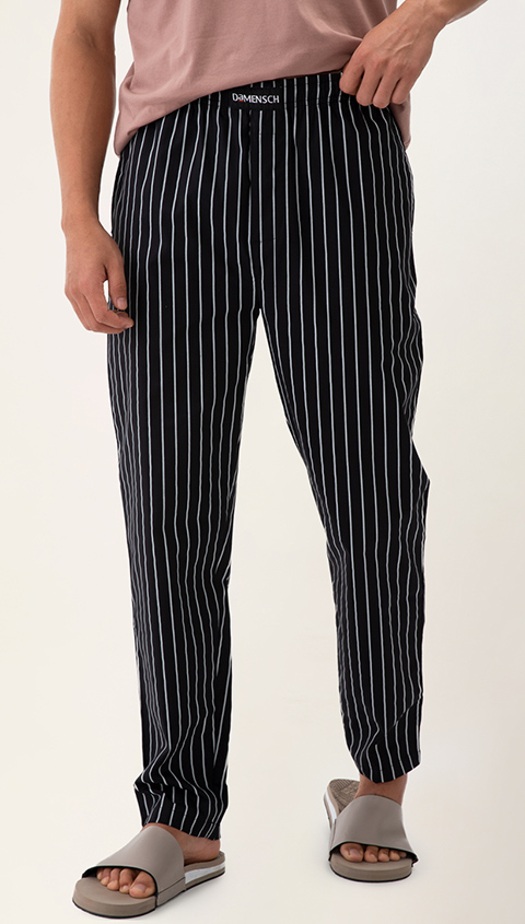 Black deals pyjama pants