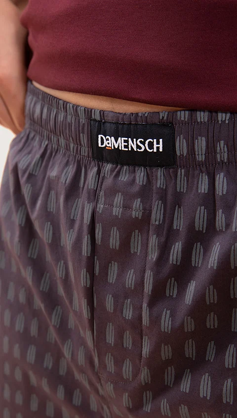 The Stretch Pyjama Pants Stroky Grey