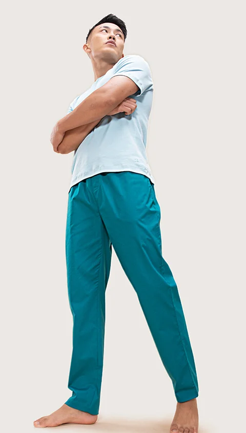 The Stretch Pyjama Pants Trust on Teal