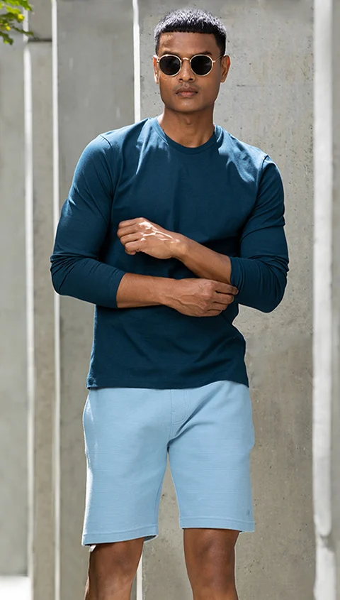 The 500-Day Full T-Shirt Baga Blue