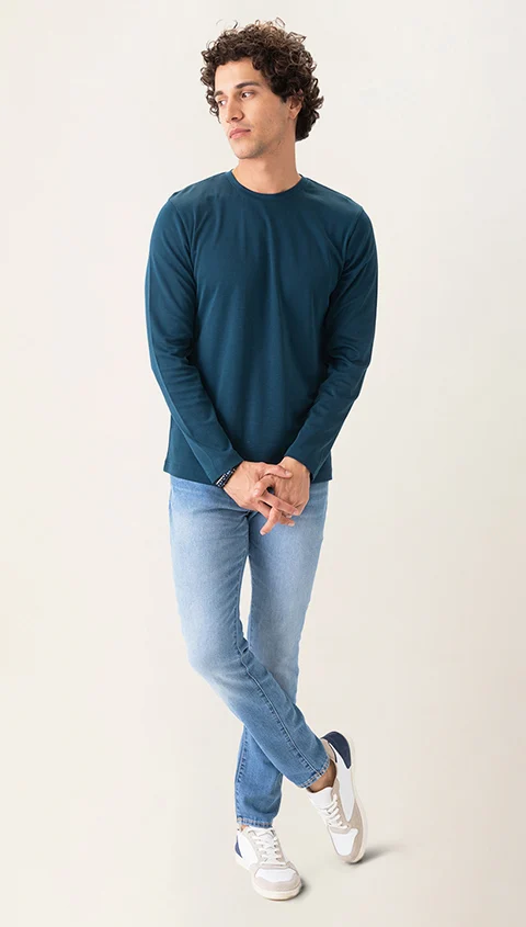 The 500-Day Full T-Shirt Baga Blue