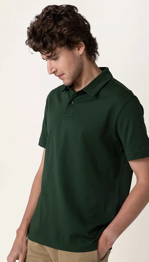 Statement All Degree Polo Deep Green