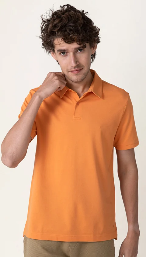 Constant Polo T-Shirt Easy Orange