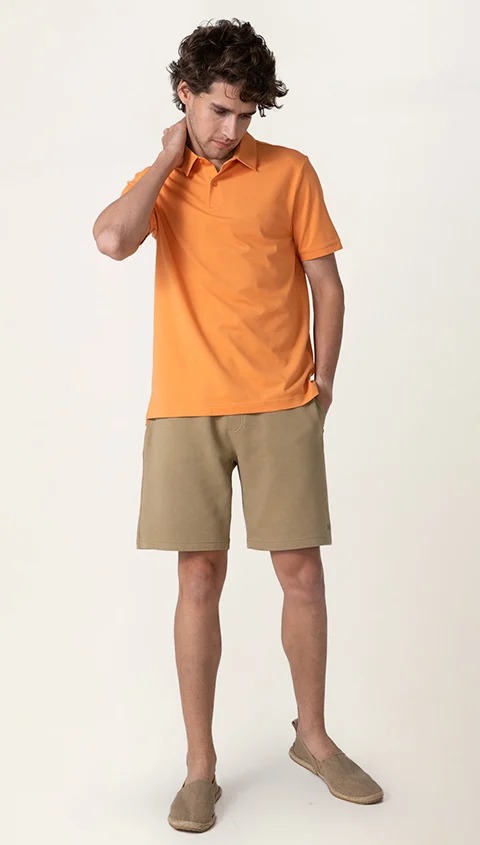 Constant Polo T-Shirt Easy Orange