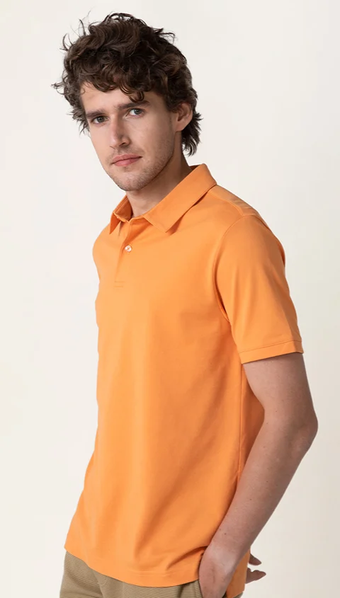 Constant Polo T-Shirt Easy Orange