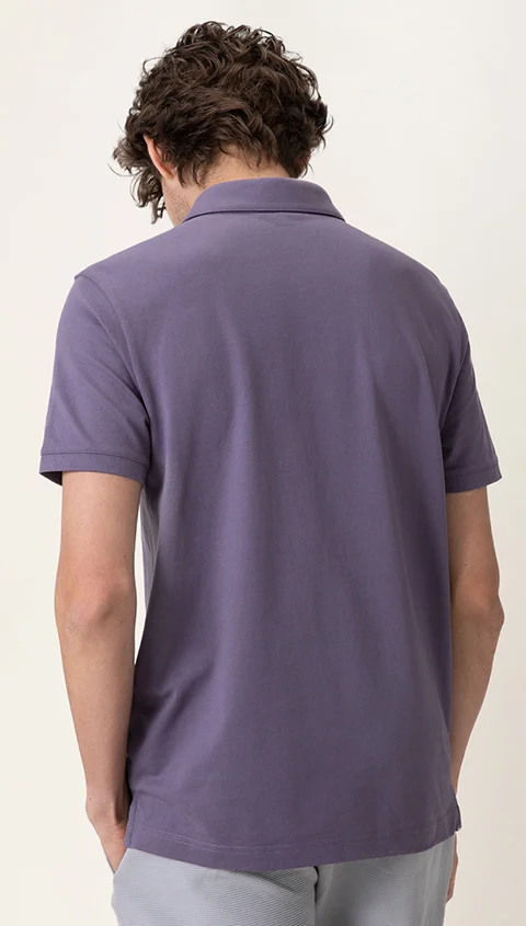 Constant Polo T-Shirt Lavender Blue
