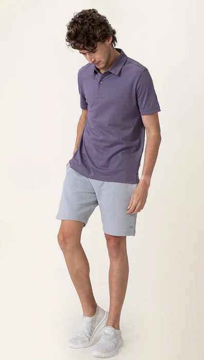 Constant Polo T-Shirt Lavender Blue