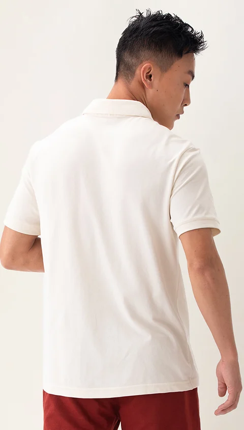 Statement All Degree Polo Off White
