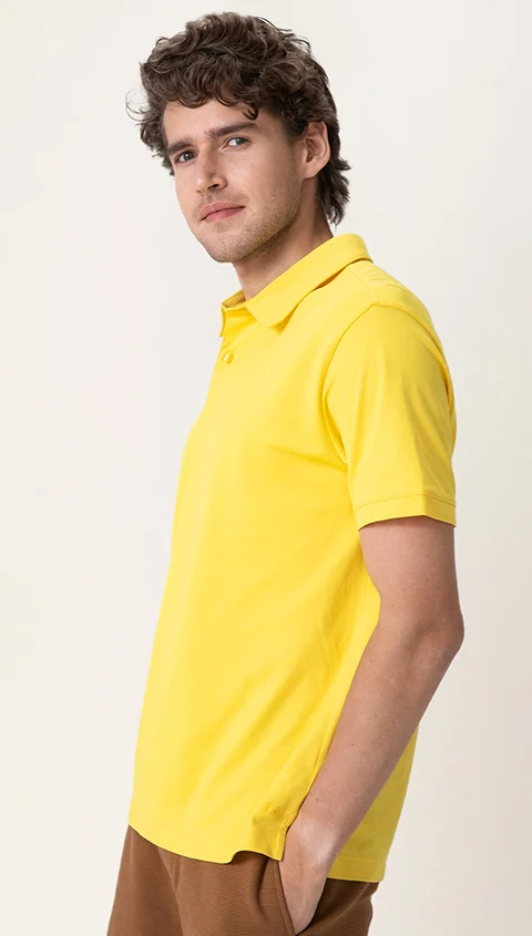Constant Polo T-Shirt Sunny Yellow