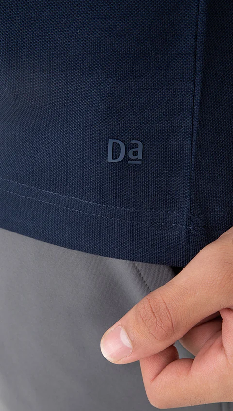 Statement All Degree 3 Button Polo True Navy