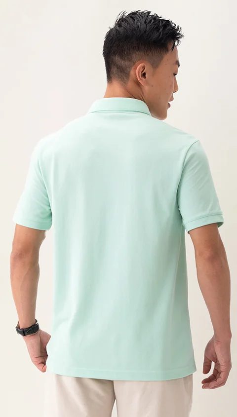 Statement All Degree Polo Turquoise