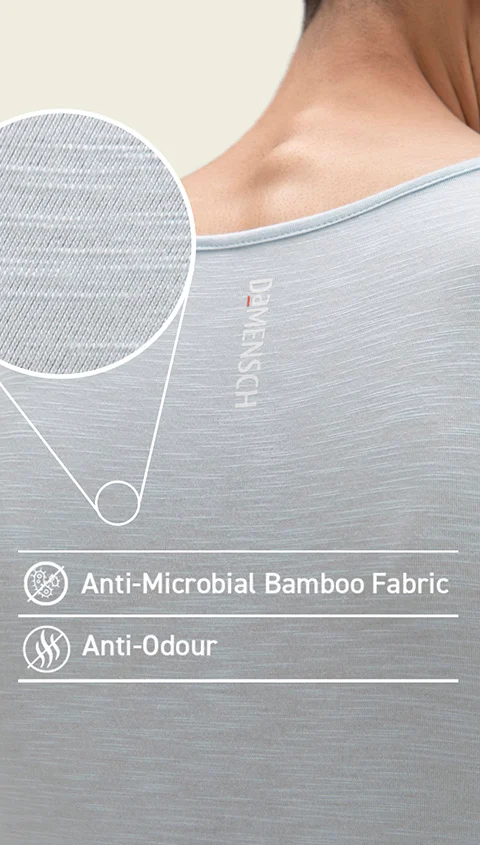 Neo-Skin Bamboo Vest Ice Blue