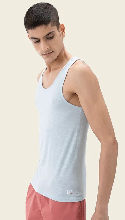 Neo-Skin Bamboo Vest Ice Blue