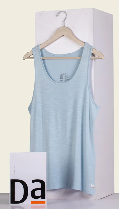 Neo-Skin Bamboo Vest Ice Blue