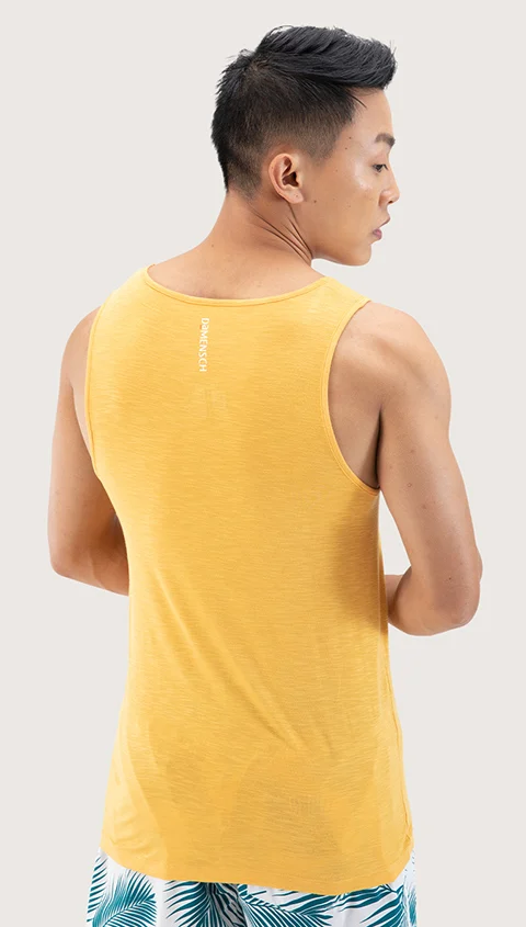 Neo-Skin Bamboo Vest Mustard Yellow