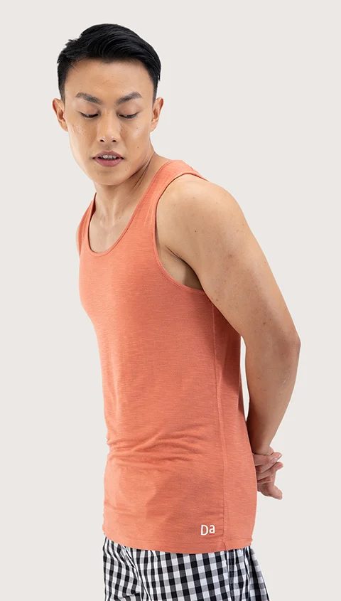Neo-Skin Bamboo Vest Rust