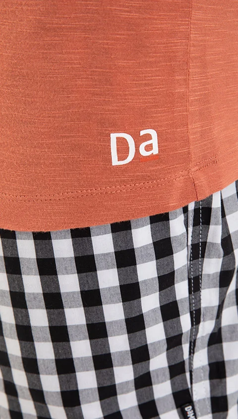 Neo-Skin Bamboo Vest Rust