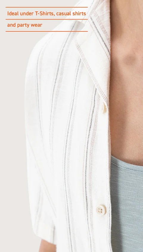 Neo-Skin Bamboo Vest Slate Grey