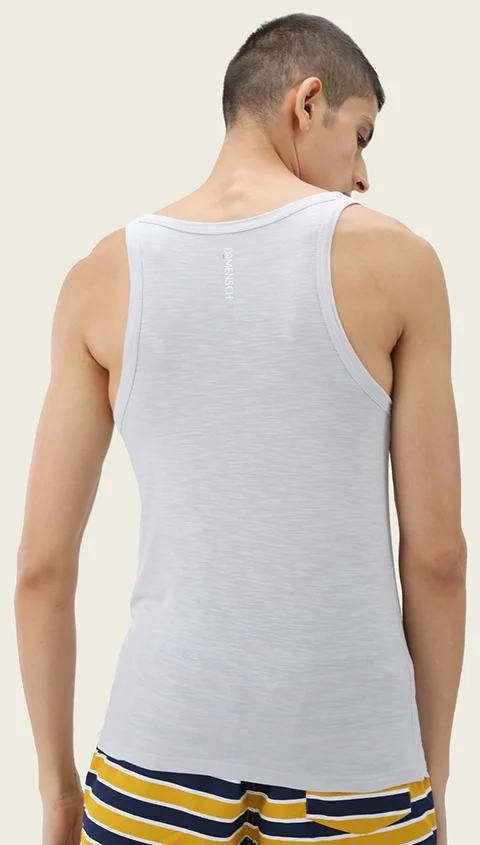 Neo-Skin Bamboo Vest Crisp Grey
