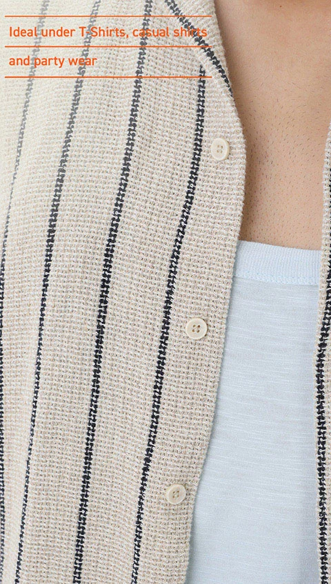 Neo-Skin Bamboo Vest Square Neck Ice Blue