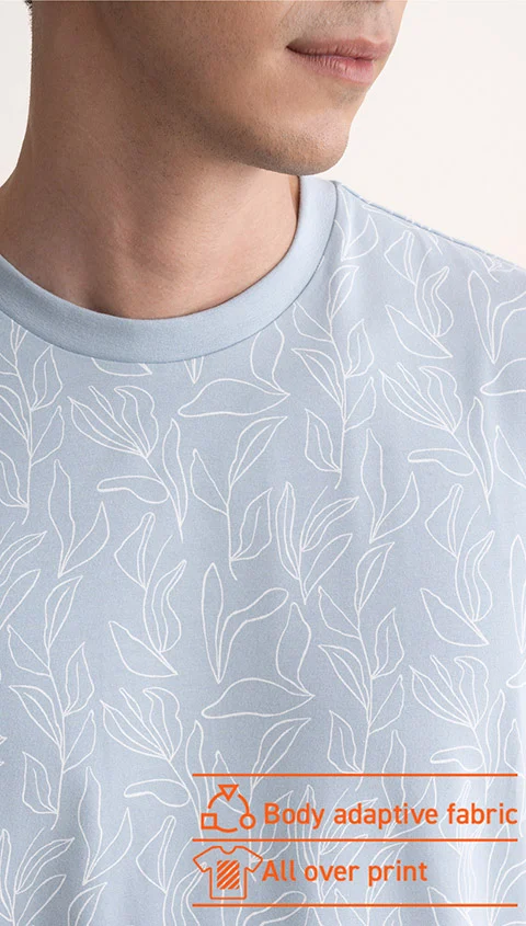 Fluid Tees Cloud Blue