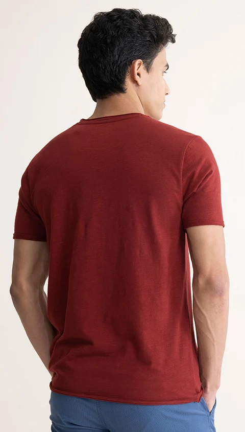 Fluid Tees Cocoa Maroon