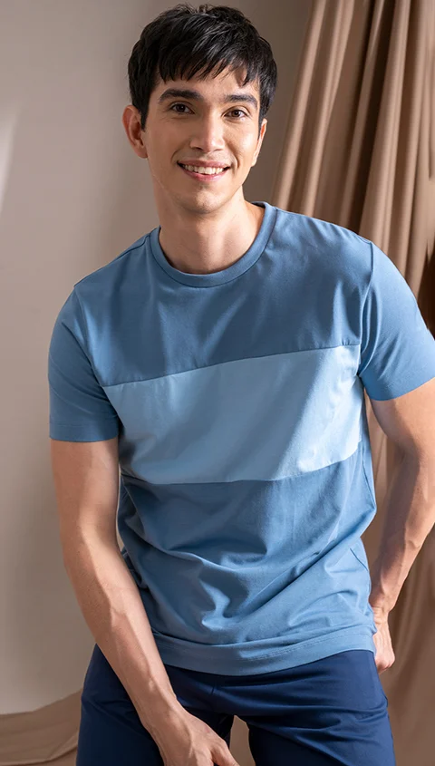Fluid Tees Glacier Blue