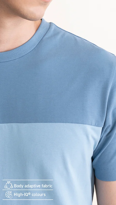 Fluid Tees Glacier Blue