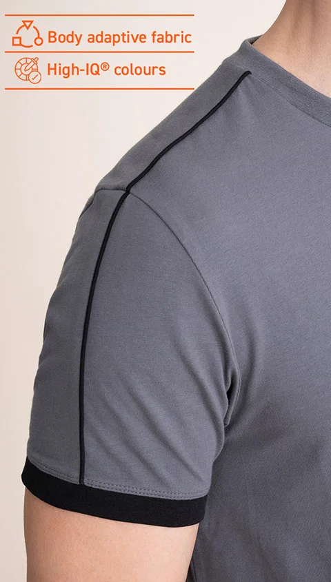 Fluid Tees Iron Grey