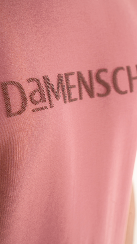 Men Half Sleeve T-shirt Online - Not So Pink | DaMENSCH