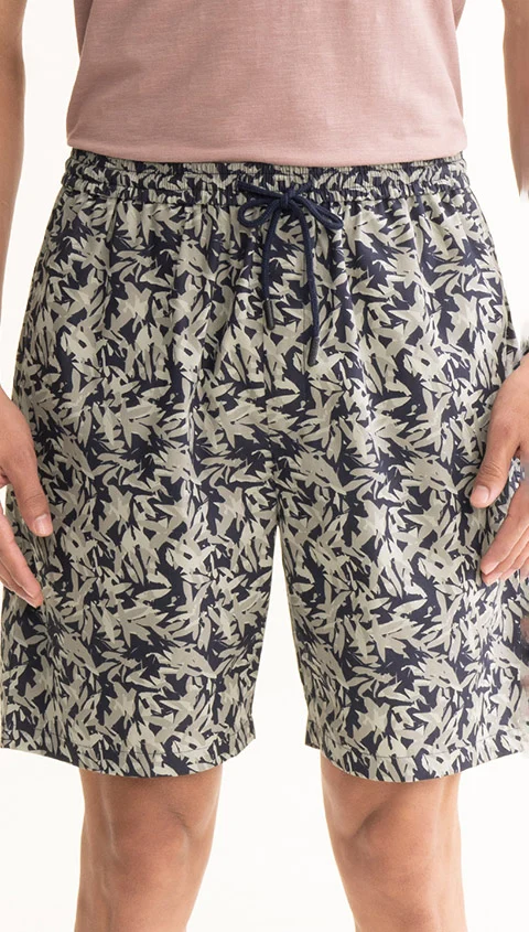 Breeeze Ultra-Light Casual Lounge Shorts Jungle Grey