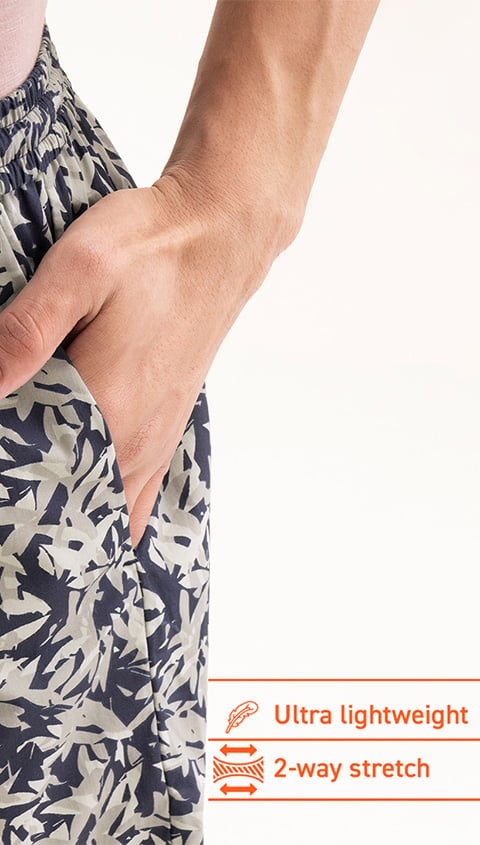 Ultra-Light Men Lounge Short Online - Jungle Grey | DaMENSCH