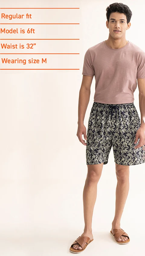 Breeeze Ultra-Light Casual Lounge Shorts Jungle Grey