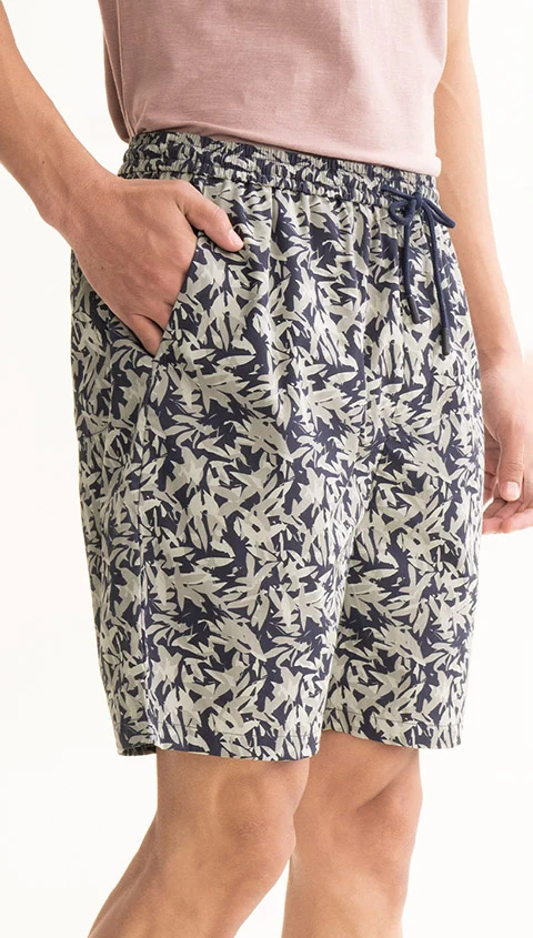 Breeeze Ultra-Light Casual Lounge Shorts Jungle Grey