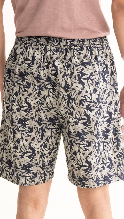 Ultra-Light Men Lounge Short Online - Jungle Grey | DaMENSCH