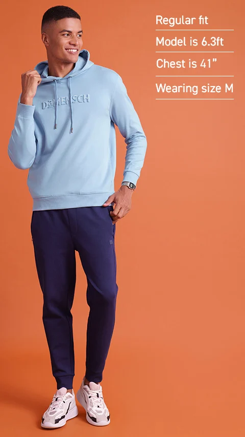 Constant 500 Day Pullover Hoodies Damn Blue