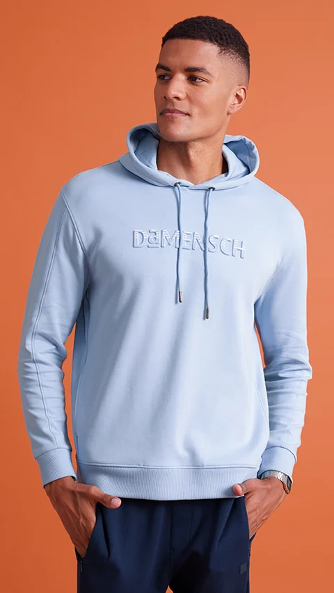 Constant 500 Day Pullover Hoodies Damn Blue
