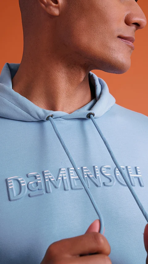 Constant 500 Day Pullover Hoodies Damn Blue