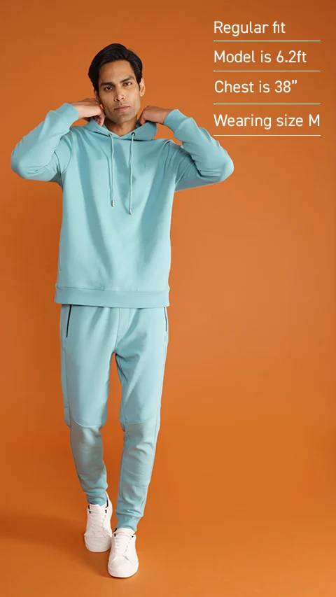 Constant 500 Day Pullover Hoodies Jolly Turquoise