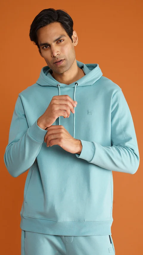 Constant 500 Day Pullover Hoodies Jolly Turquoise