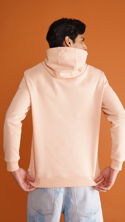 Peach hotsell hoodie mens