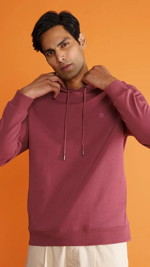 Constant 500 Day Pullover Hoodies Shadow Maroon