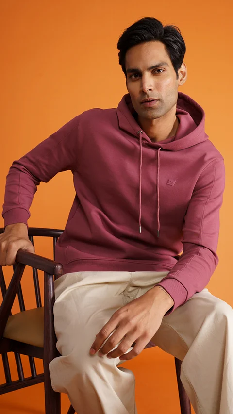 Constant 500 Day Pullover Hoodies Shadow Maroon