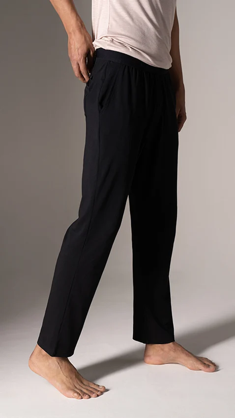 Luxe-Soft Knit Pyjamas Wayn Black