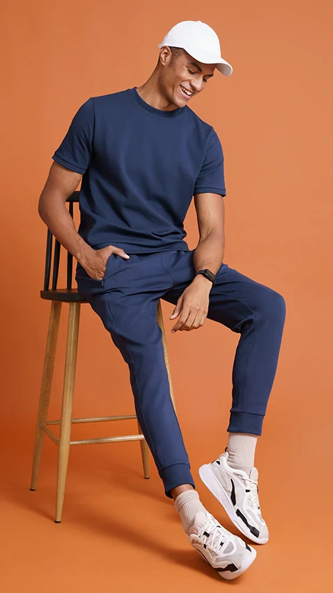 Constant Half Sleeve Sweatshirt Da Midnight Blue