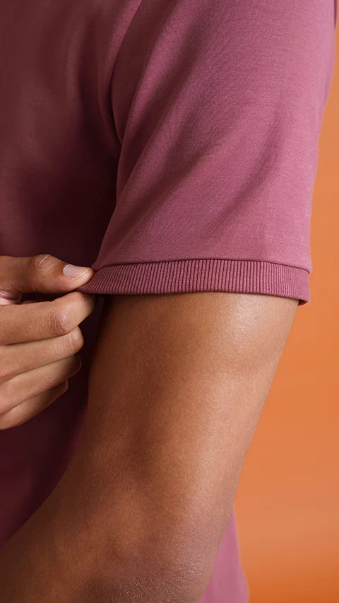 Constant Half Sleeve Sweatshirt Da Shadow Maroon